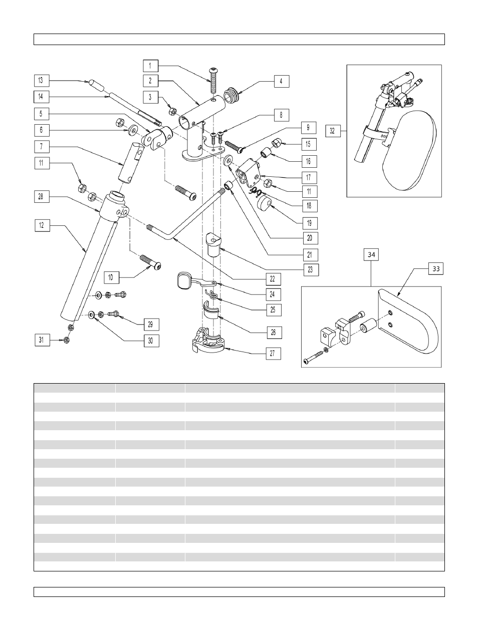 Hemi elevating legrest | Sunrise Medical Swing-Away and Fixed Front GTX User Manual | Page 60 / 115