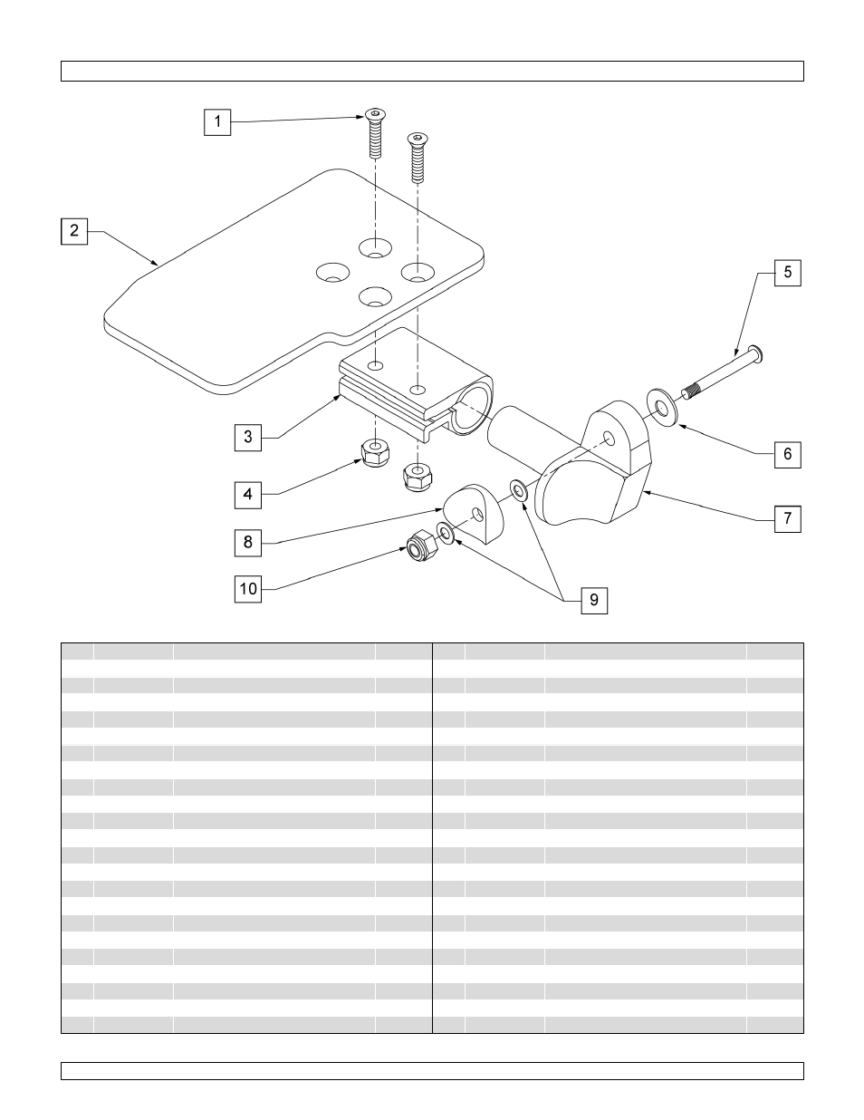 Kids angle adj footplate 70 80 90 front drilled | Sunrise Medical Swing-Away and Fixed Front GTX User Manual | Page 89 / 115