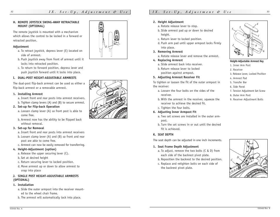 Sunrise Medical Quickie P-222 User Manual | Page 17 / 29