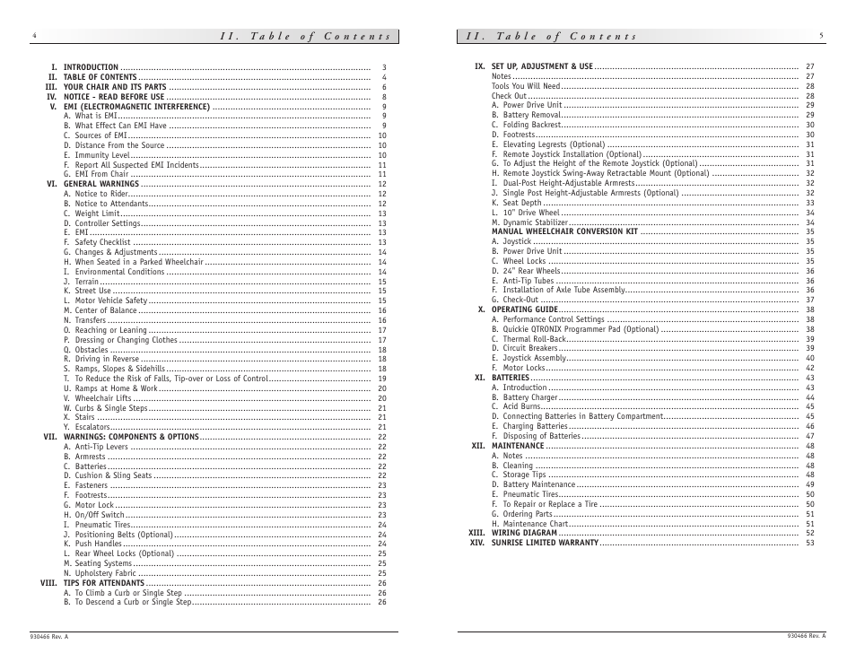 Sunrise Medical Quickie P-222 User Manual | Page 3 / 29