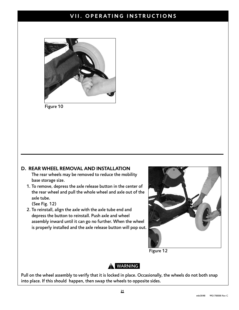 Sunrise Medical Kid Kart Xpress User Manual | Page 21 / 44