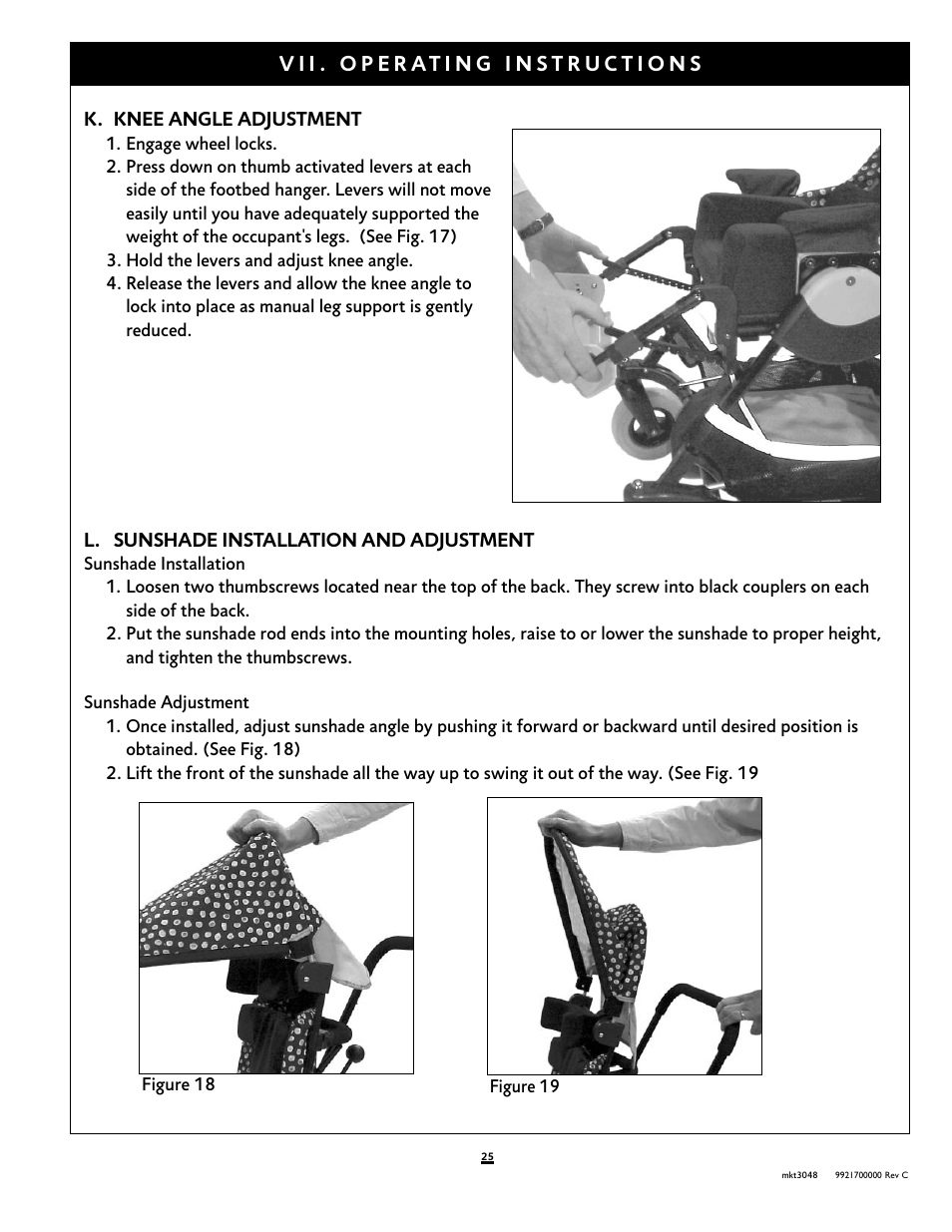 Sunrise Medical Kid Kart Xpress User Manual | Page 25 / 44