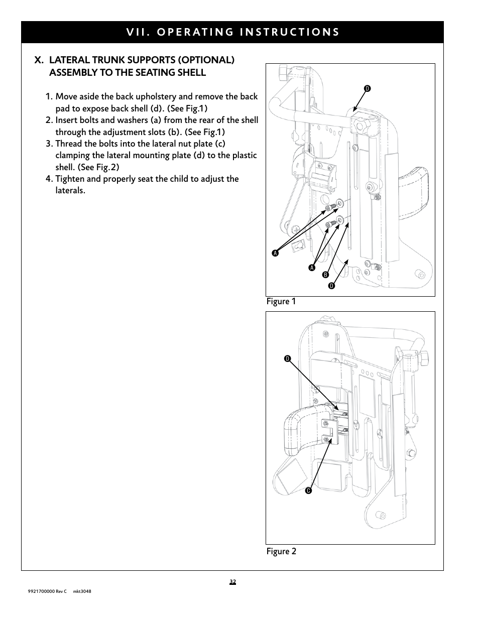 Sunrise Medical Kid Kart Xpress User Manual | Page 32 / 44