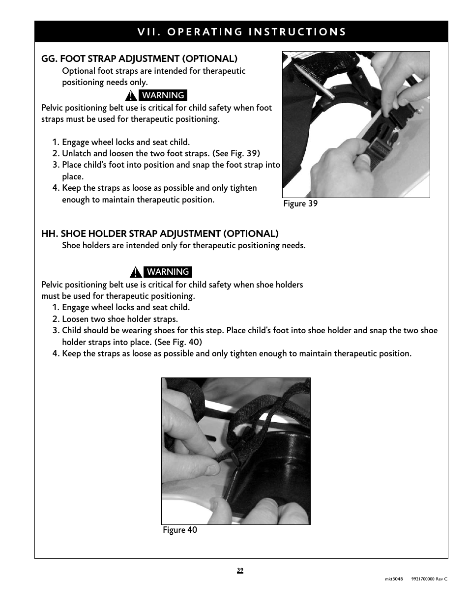 Sunrise Medical Kid Kart Xpress User Manual | Page 39 / 44