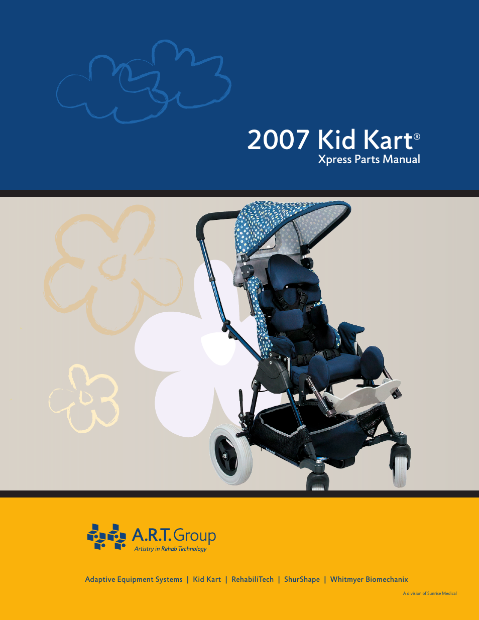 Sunrise Medical 2007 Kid Kart Stroller User Manual | 61 pages