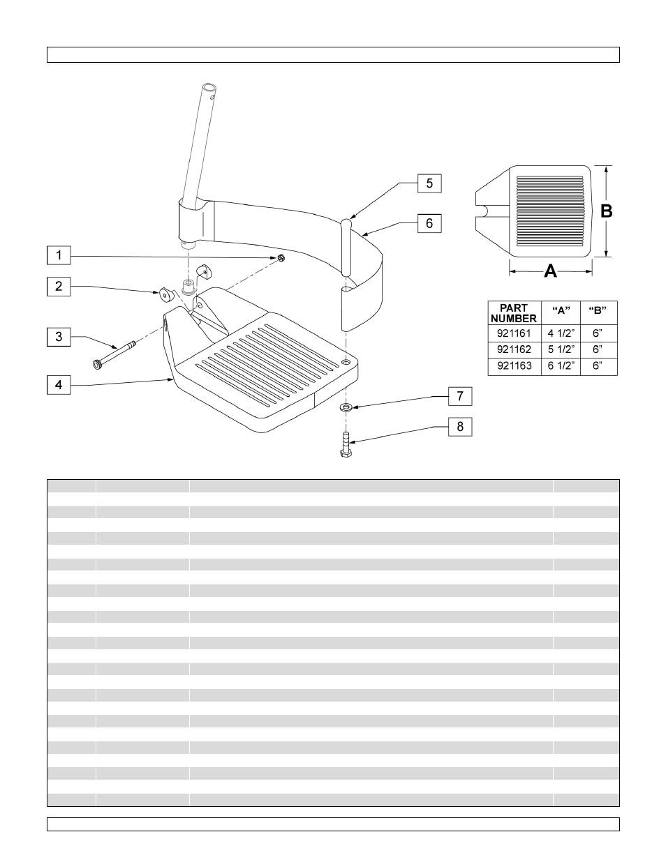 Composite footplate | Sunrise Medical New Zippie TS User Manual | Page 104 / 140
