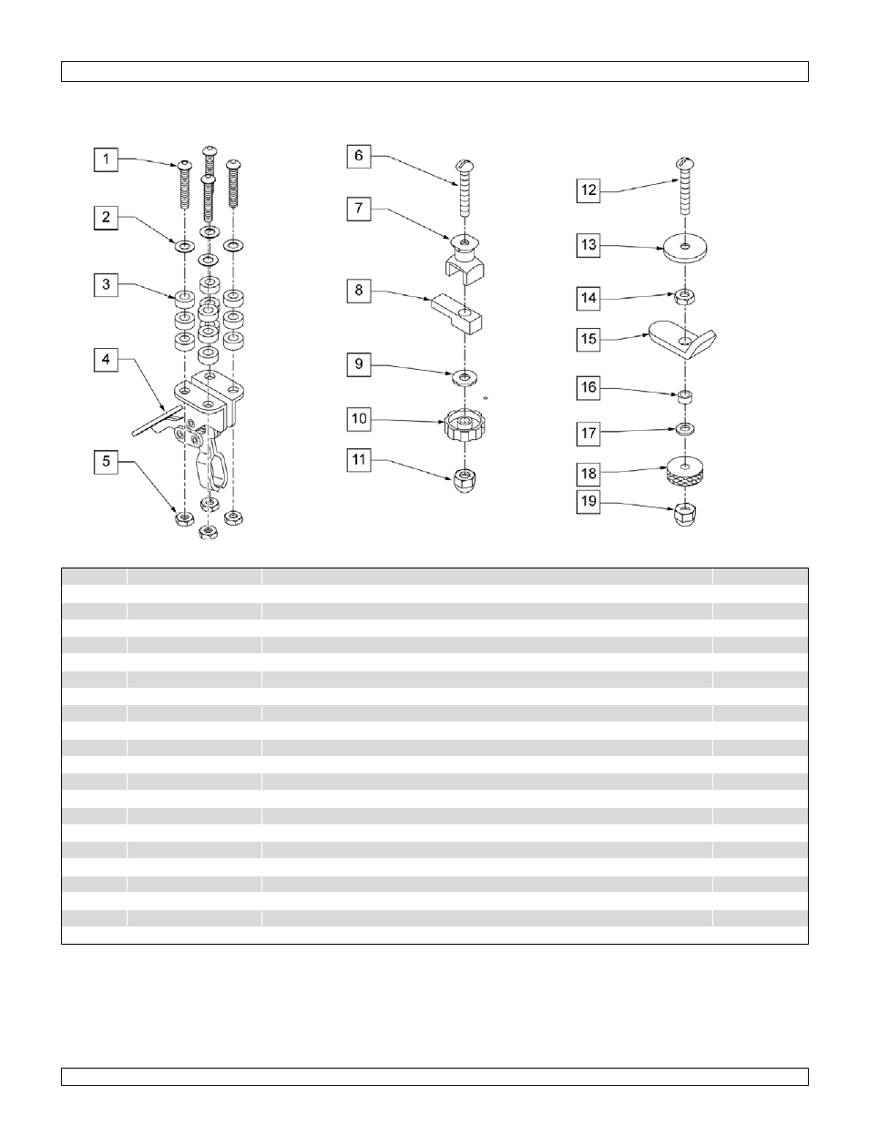 Tray hardware | Sunrise Medical New Zippie TS User Manual | Page 130 / 140
