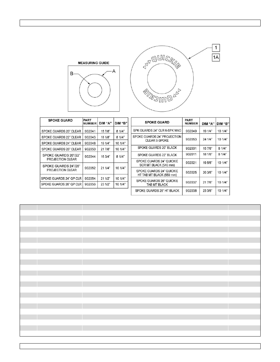 Spoke guard | Sunrise Medical New Zippie TS User Manual | Page 133 / 140