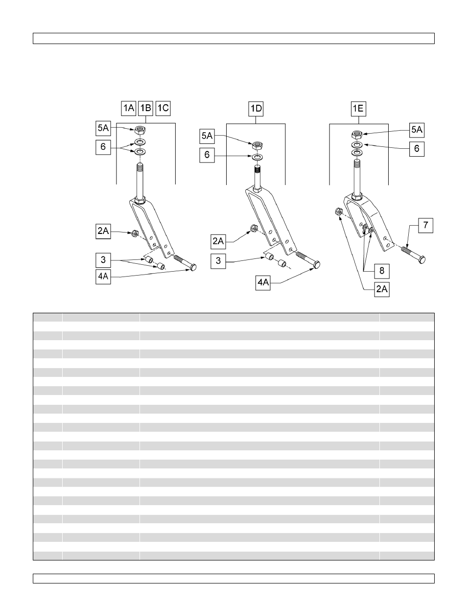 Fork & stem assemblies | Sunrise Medical New Zippie TS User Manual | Page 31 / 140