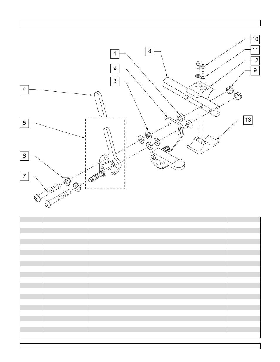 High wheel lock pull (long slide) | Sunrise Medical New Zippie TS User Manual | Page 45 / 140