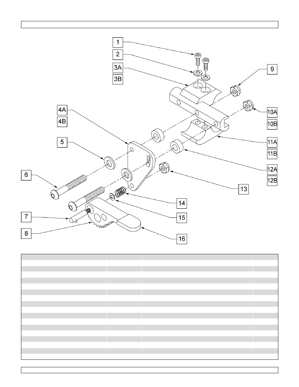Grade aid only assembly | Sunrise Medical New Zippie TS User Manual | Page 49 / 140