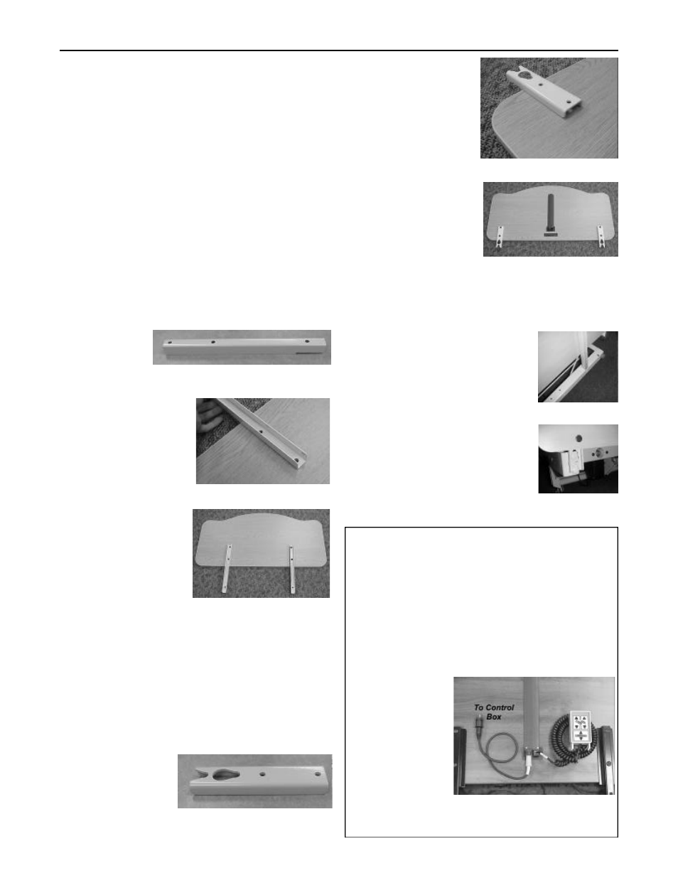 Assembly | Sunrise Medical JOERNS B684DC User Manual | Page 6 / 12