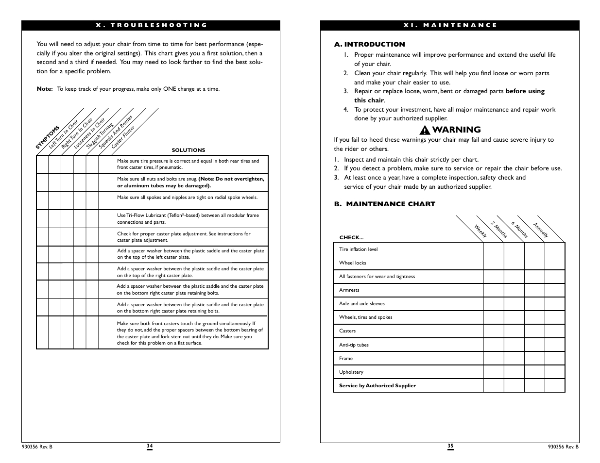 Sunrise Medical Quickie T45 User Manual | Page 18 / 21