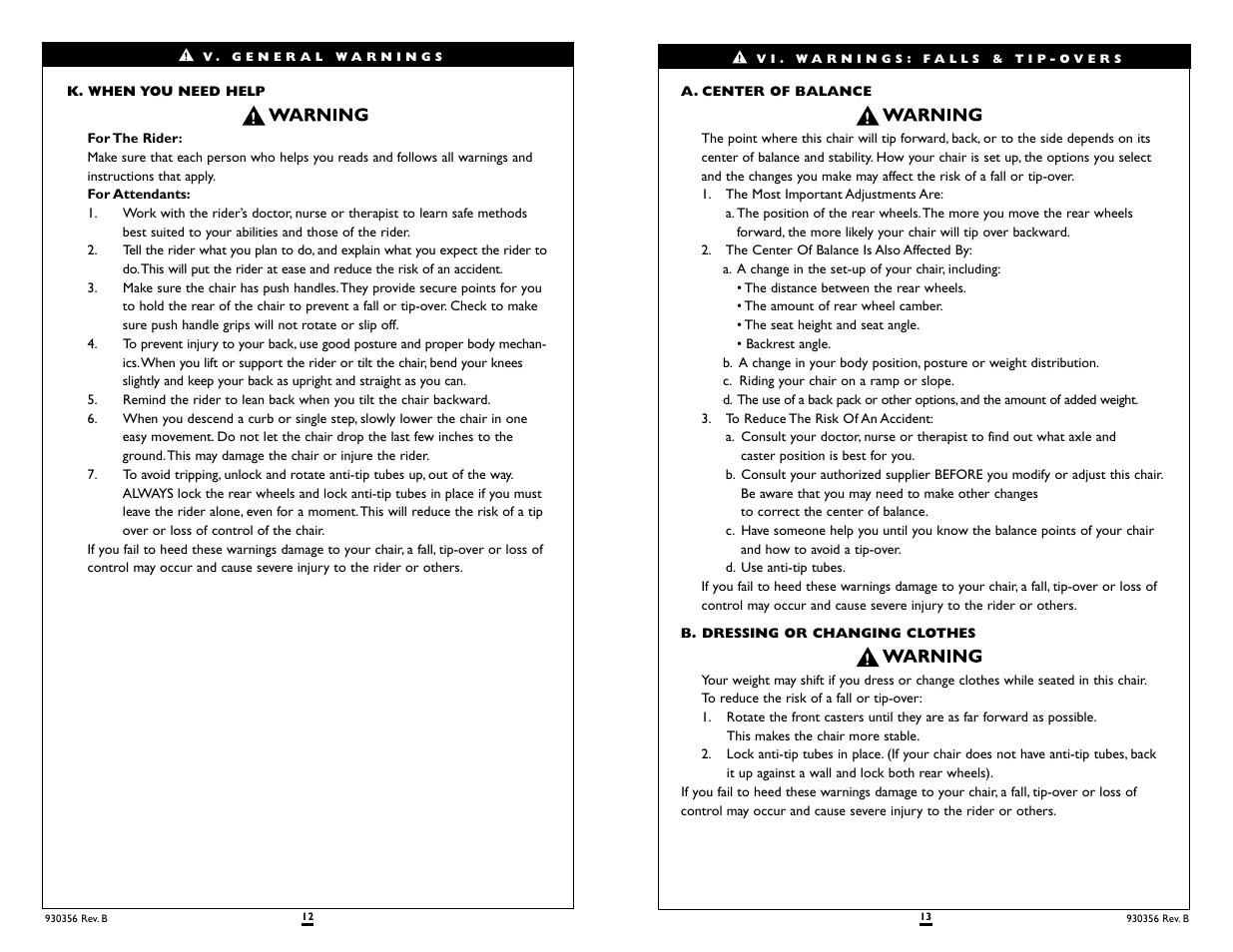 Sunrise Medical Quickie T45 User Manual | Page 7 / 21