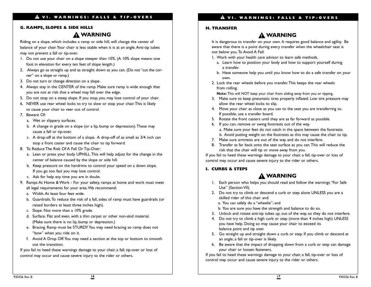 Sunrise Medical Quickie T45 User Manual | Page 9 / 21