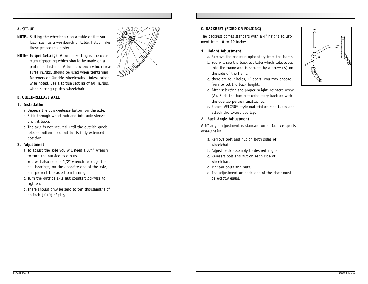 Sunrise Medical Quickie Match Point User Manual | Page 15 / 21