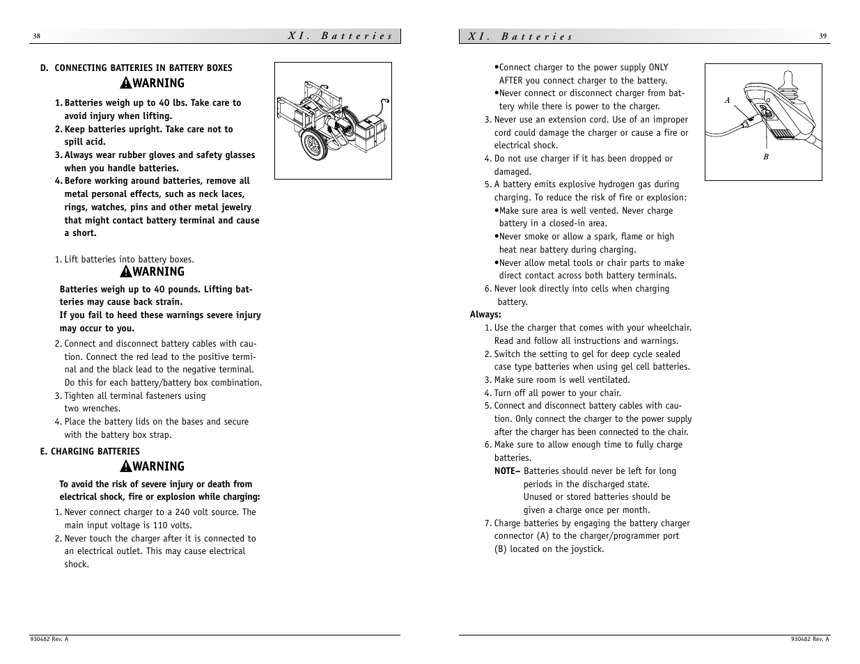 Sunrise Medical V-100 User Manual | Page 20 / 25