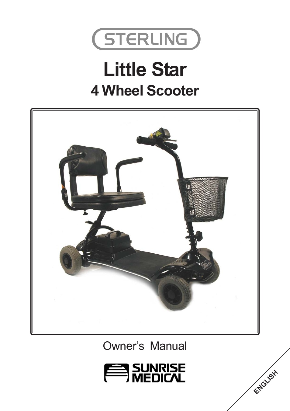 Sunrise Medical Mobility Scooter User Manual | 40 pages