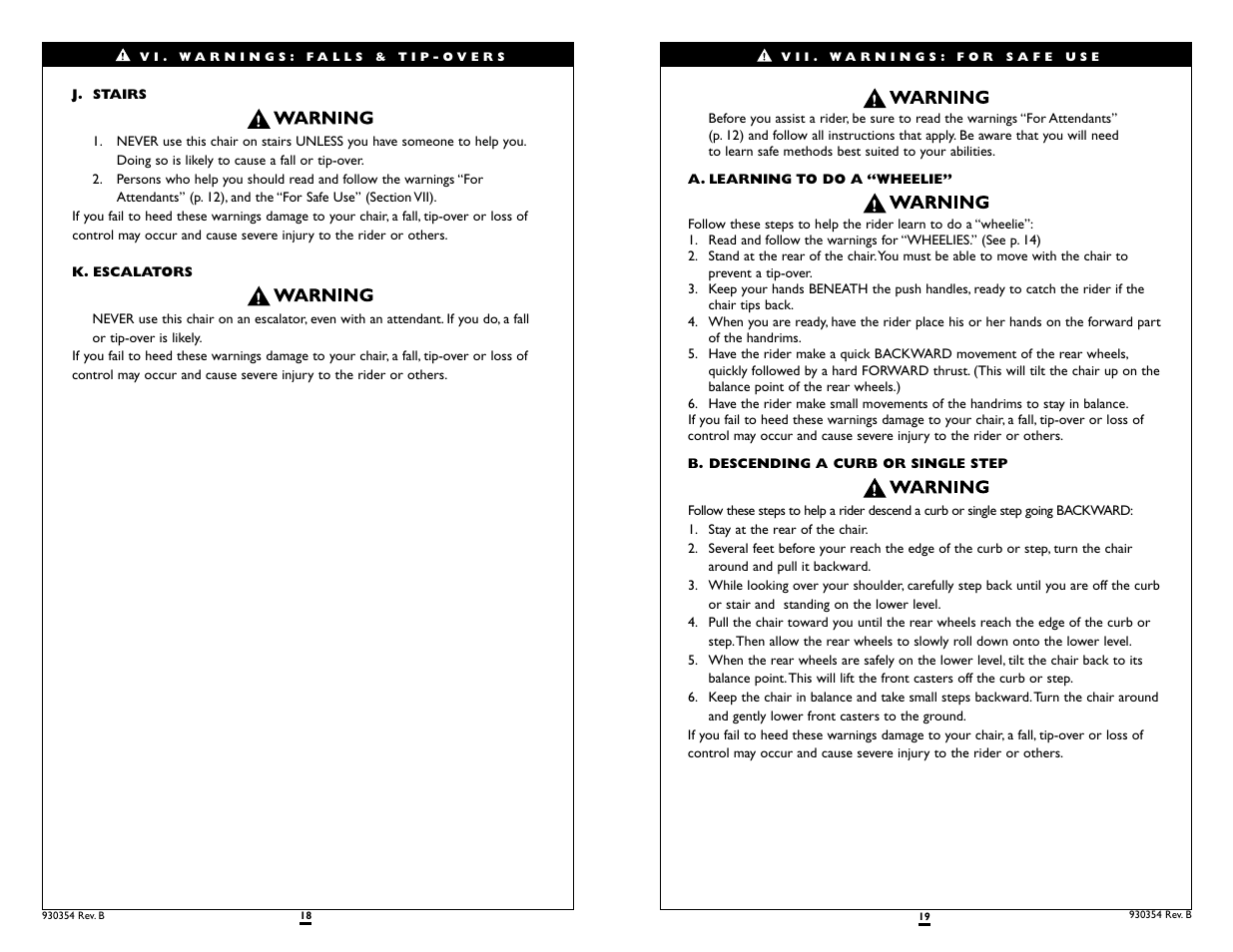 Sunrise Medical Quickie Revolution User Manual | Page 10 / 23