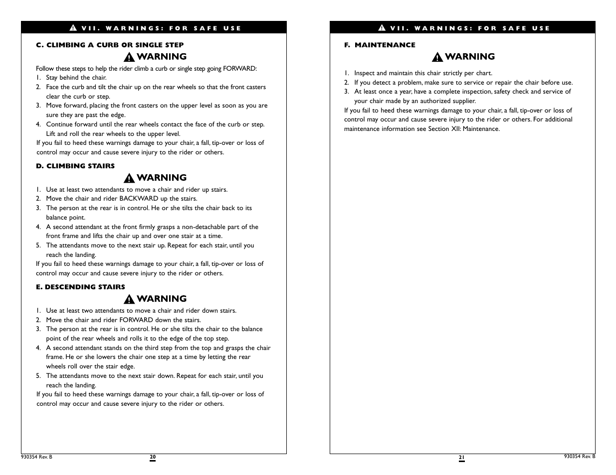 Sunrise Medical Quickie Revolution User Manual | Page 11 / 23