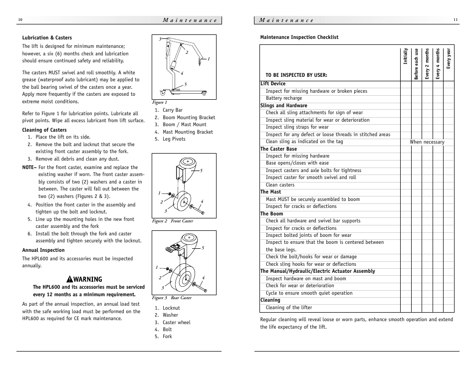 Sunrise Medical HPL600 User Manual | Page 6 / 9
