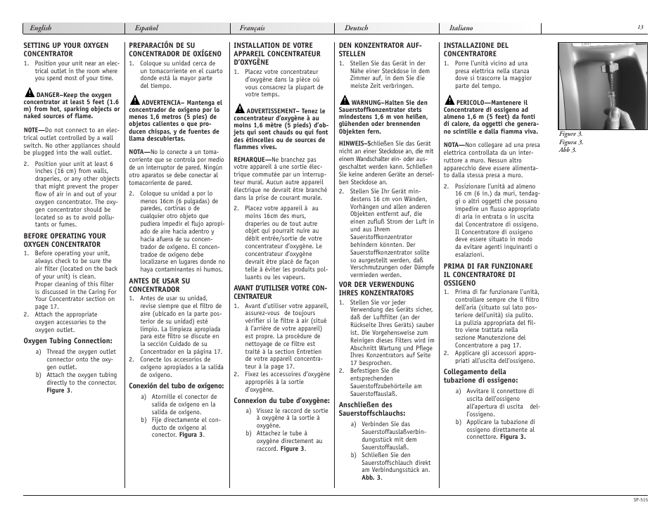 Sunrise Medical DEVILBISS 515 SERIES User Manual | Page 13 / 28