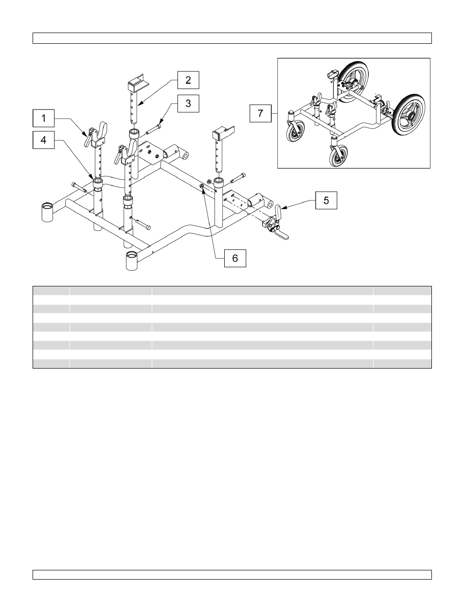 Z-bop - manual carrier frame | Sunrise Medical Zippie Z-Bop User Manual | Page 6 / 89