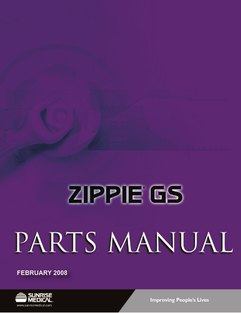 Sunrise Medical One-Arm Drive Zippie GS User Manual | 112 pages