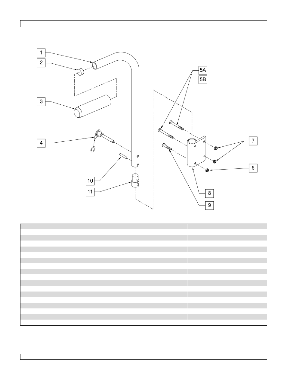 Removable stroller handle, Back upholstery | Sunrise Medical One-Arm Drive Zippie GS User Manual | Page 35 / 112