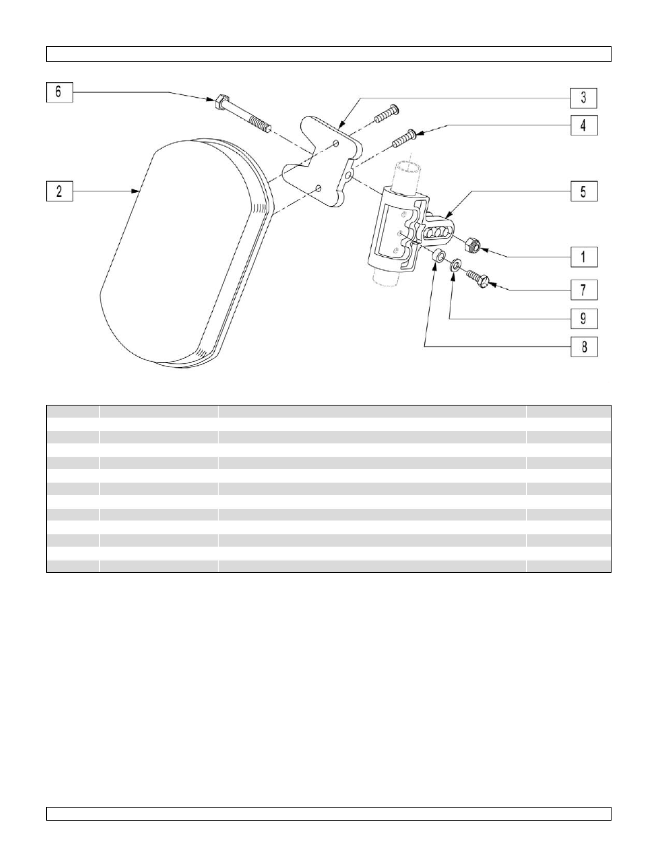 Articulating legrest calf pad | Sunrise Medical One-Arm Drive Zippie GS User Manual | Page 63 / 112