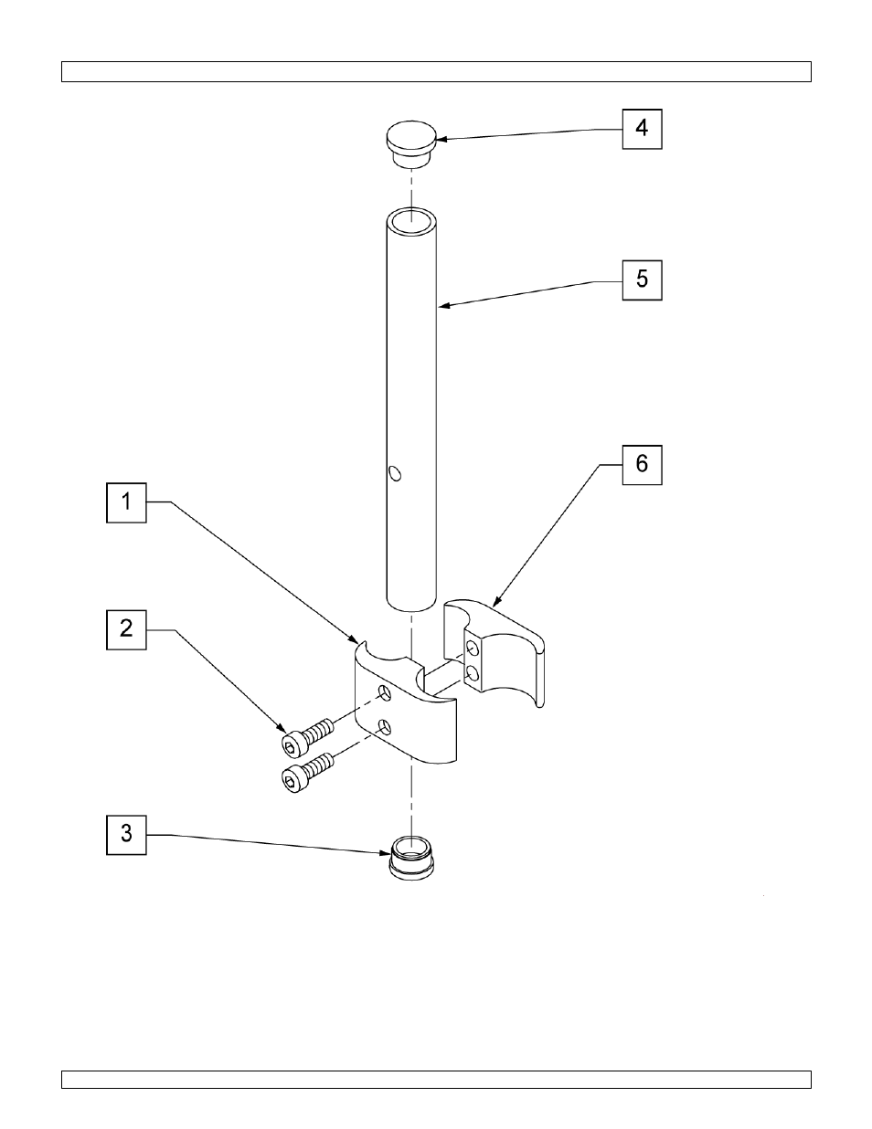 High mount extension tube | Sunrise Medical One-Arm Drive Zippie GS User Manual | Page 71 / 112