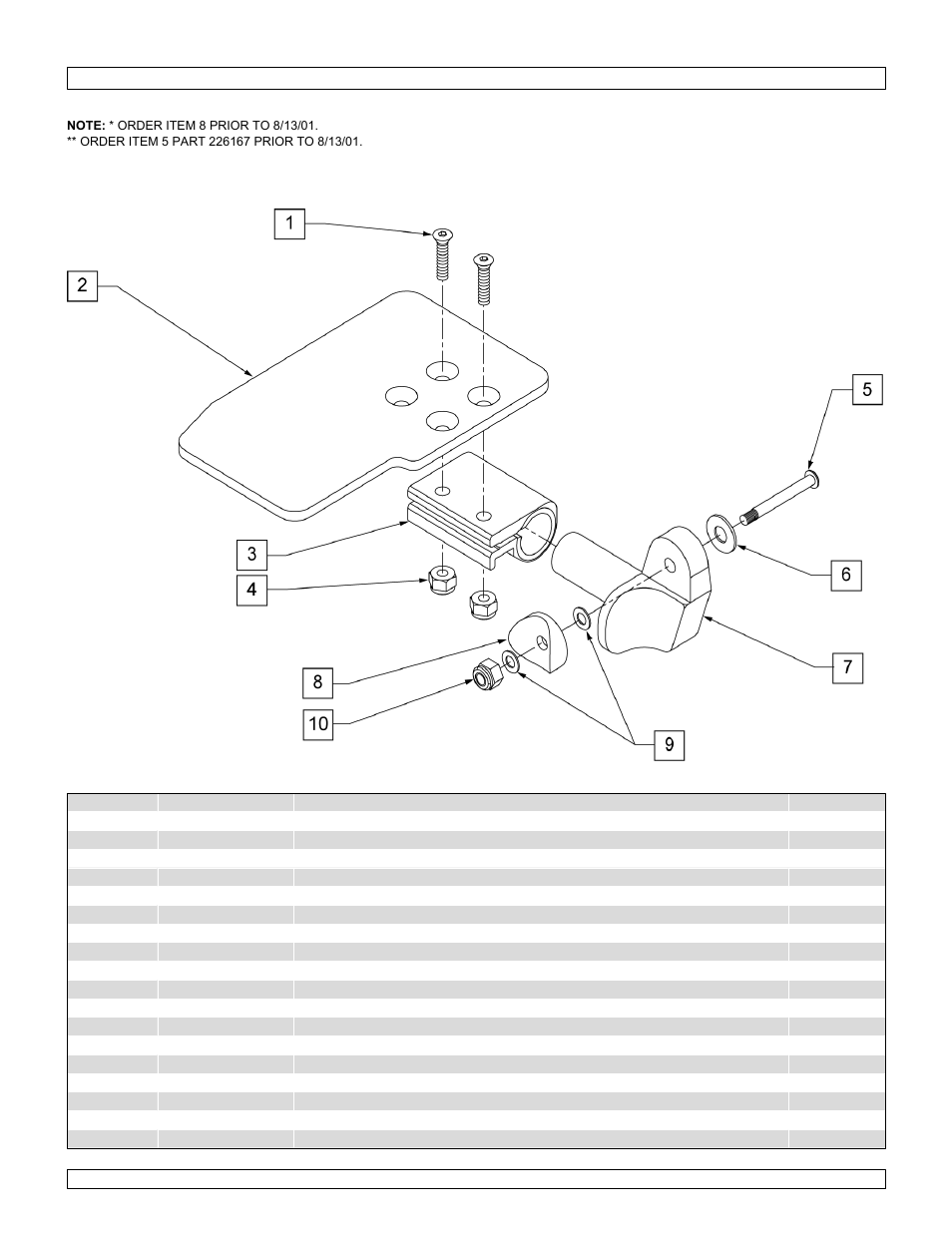 Kids angle adj footplate assm-extension mount | Sunrise Medical One-Arm Drive Zippie GS User Manual | Page 78 / 112