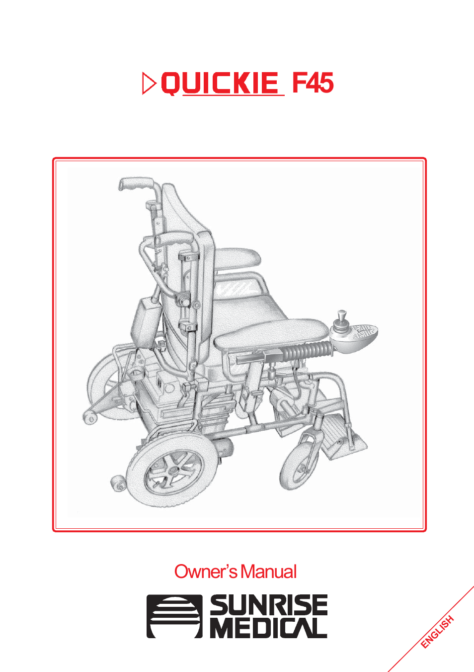 Sunrise Medical F45 User Manual | 62 pages