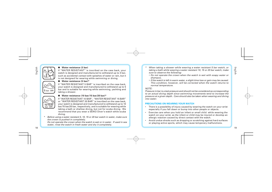 Seiko 5R64 User Manual | Page 10 / 13