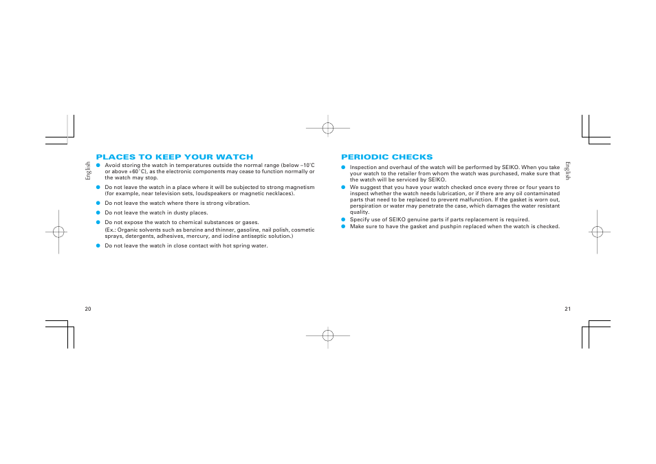 Seiko 5R64 User Manual | Page 11 / 13