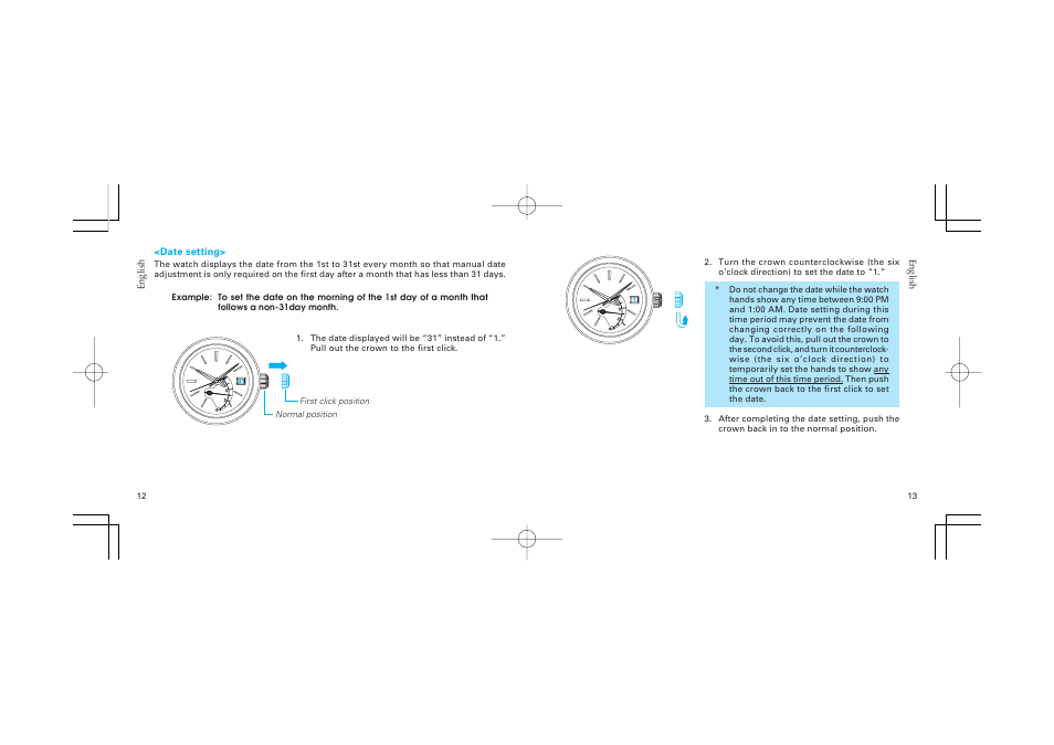 Seiko 5R64 User Manual | Page 7 / 13