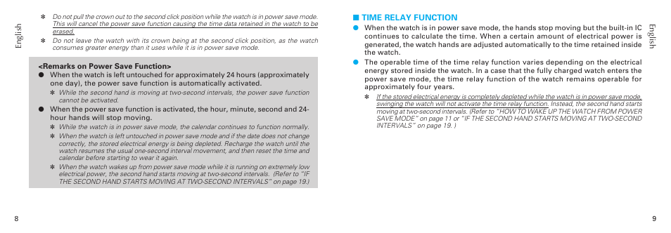 Seiko 7D56 User Manual | Page 5 / 12
