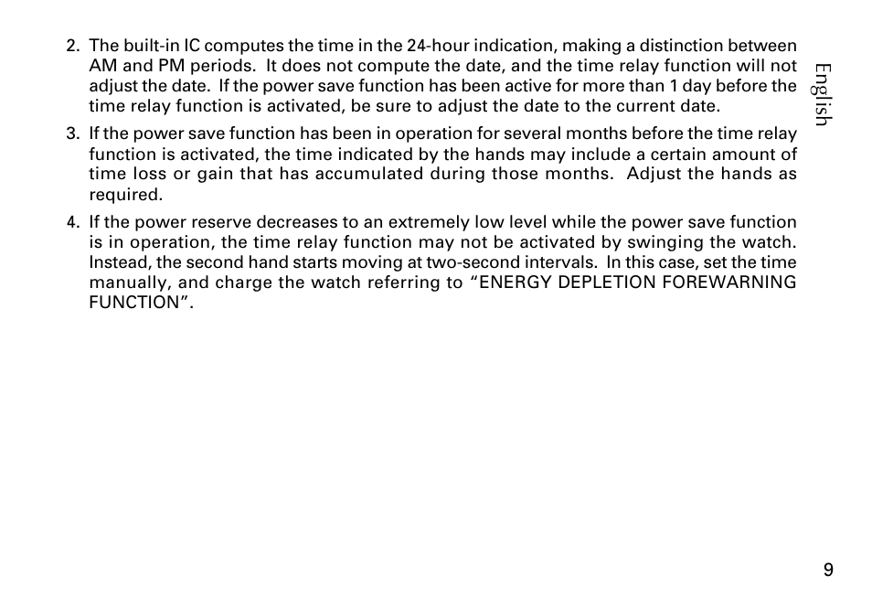 Seiko Cal. 5J22 5J32 User Manual | Page 9 / 16