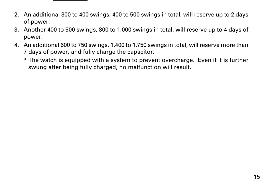 Seiko KINETIC 5M43 User Manual | Page 15 / 28