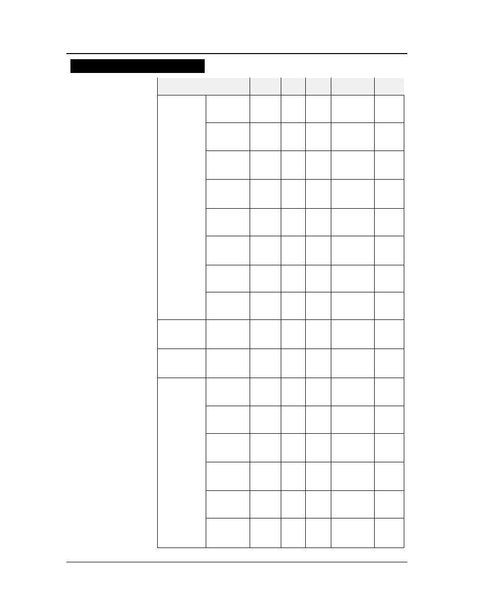 Print mode specifications | Seiko FB-900 User Manual | Page 220 / 243