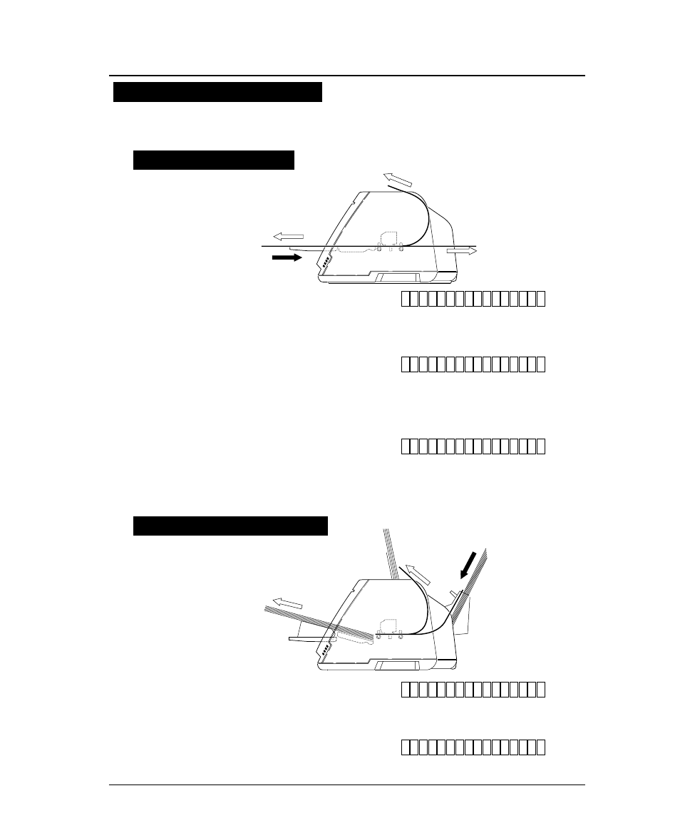 Path of cut sheet paper, Paper path | Seiko FB-900 User Manual | Page 28 / 243