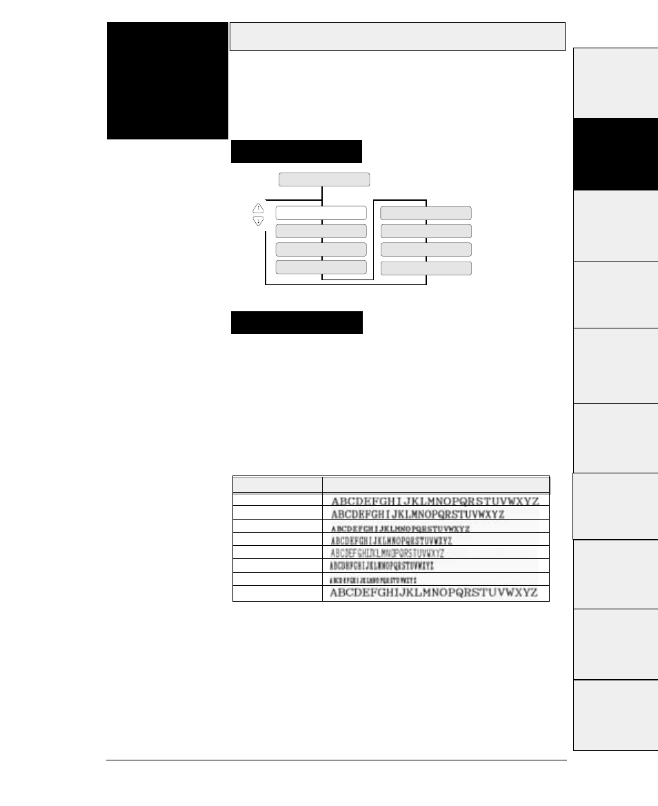 Character pitch, Function | Seiko FB-900 User Manual | Page 78 / 243