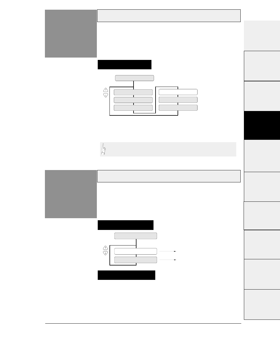 Horizontal tab, Locking page length | Seiko FB-900 User Manual | Page 90 / 243