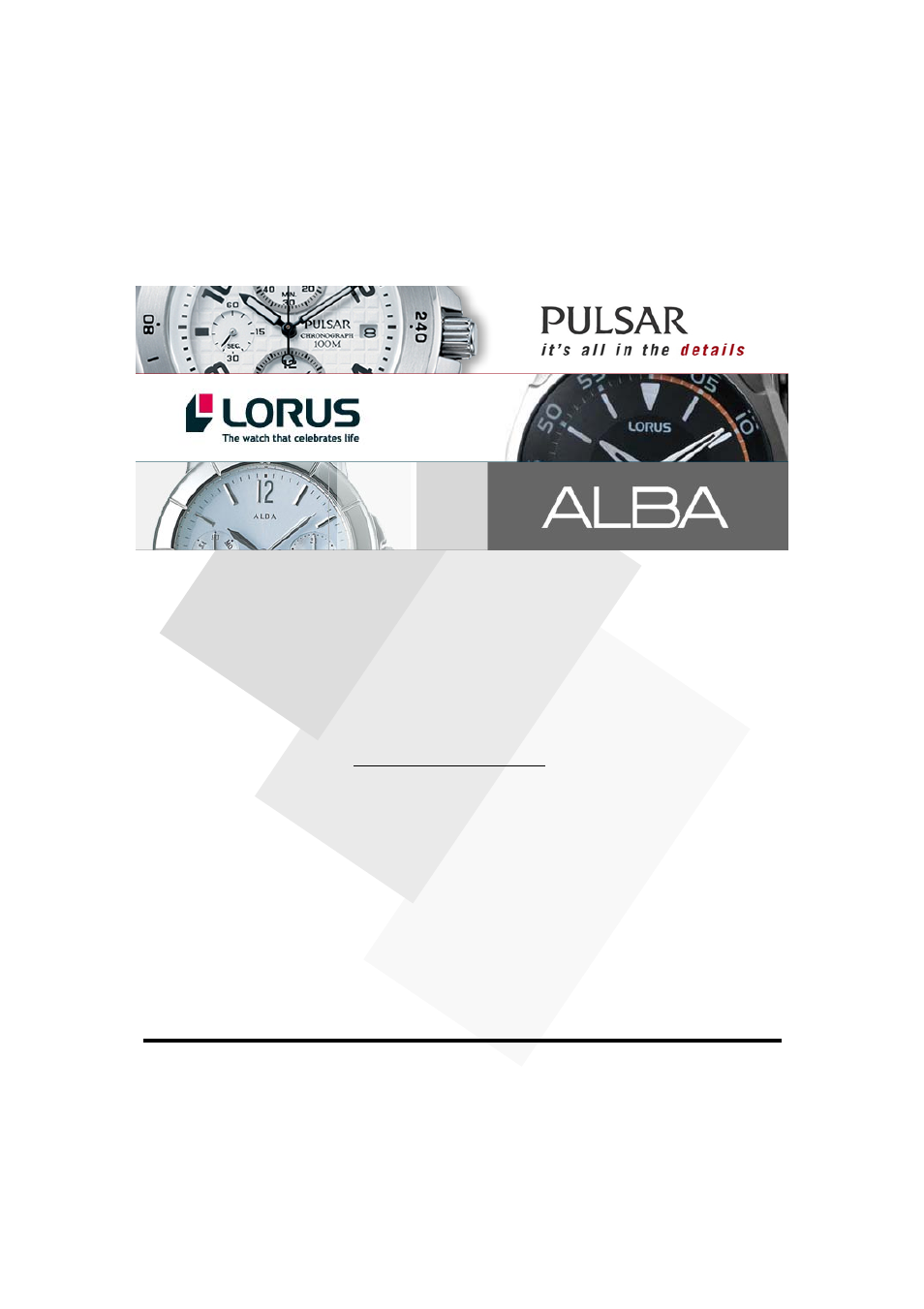 Seiko Alba User Manual | 31 pages