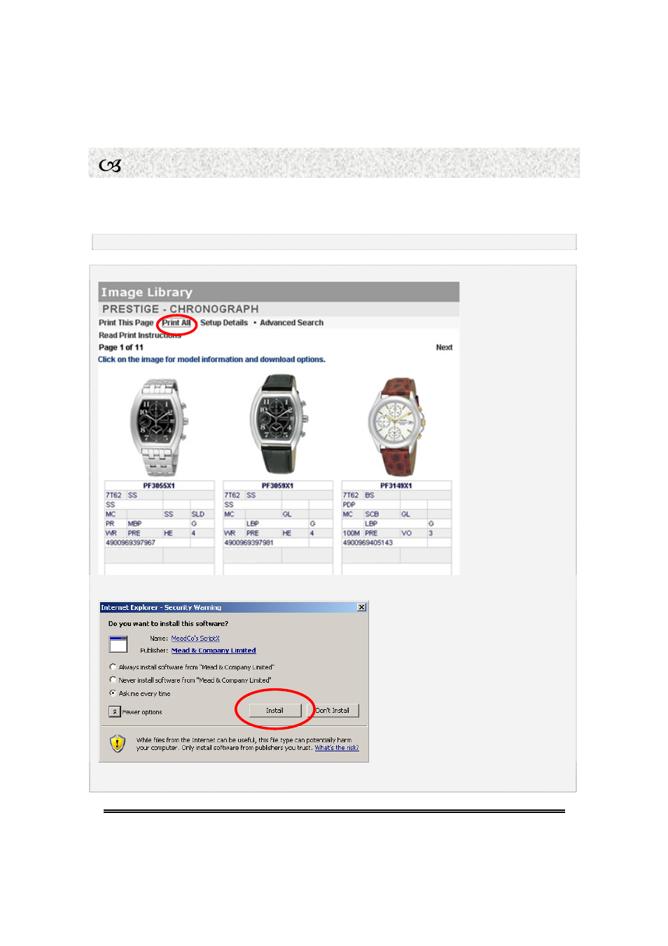 W print instructions | Seiko Alba User Manual | Page 14 / 31