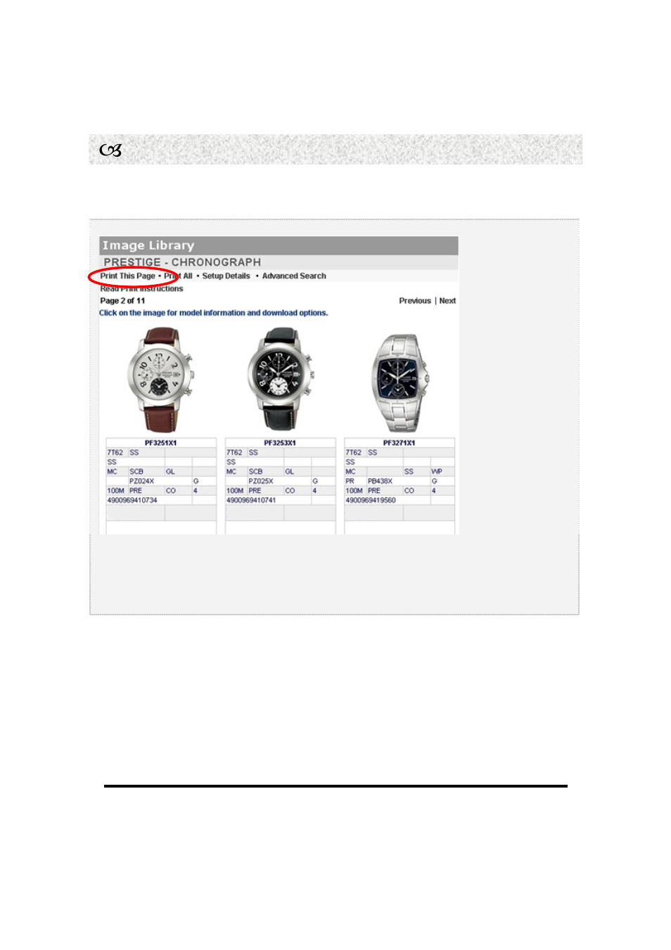 W print instructions (cont.) | Seiko Alba User Manual | Page 16 / 31