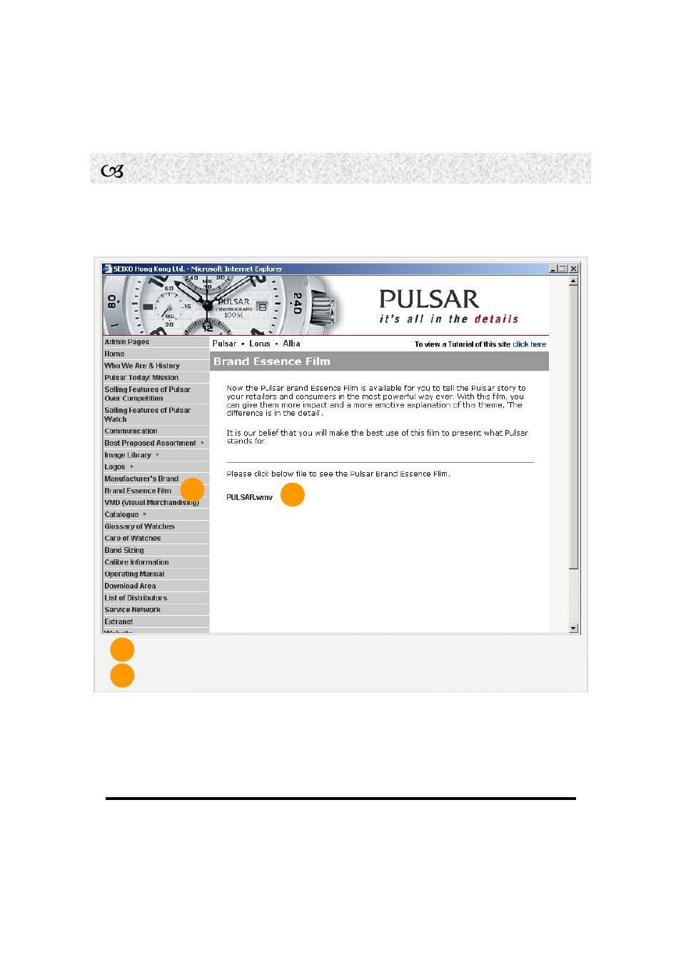 W download video | Seiko Alba User Manual | Page 23 / 31