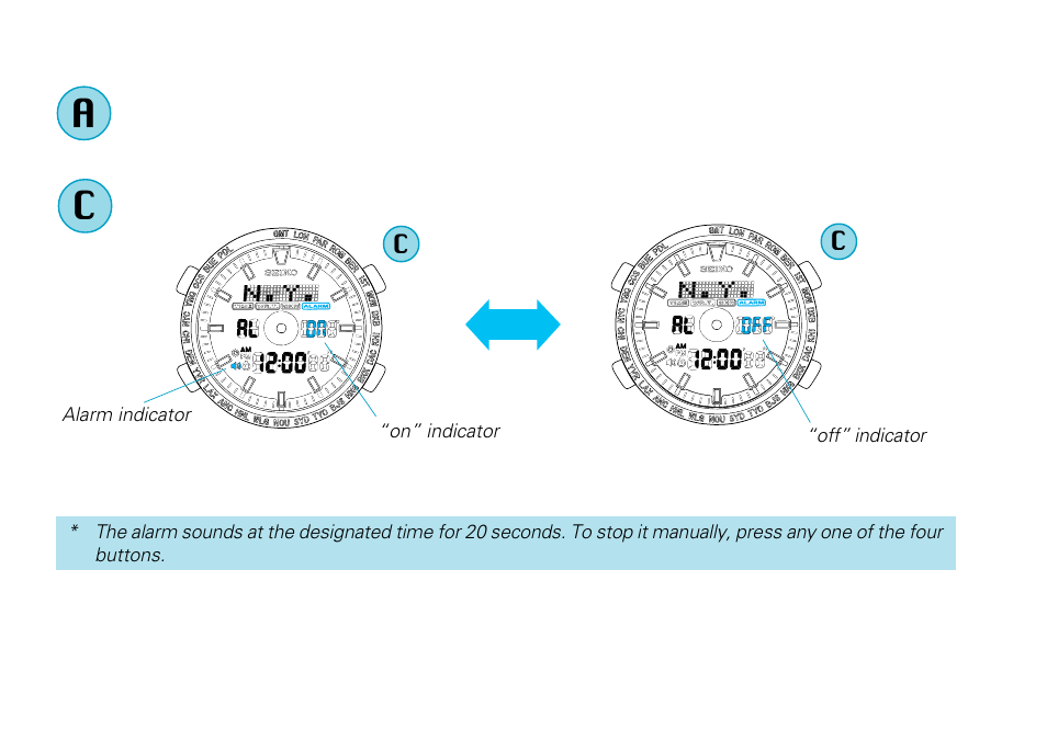 Seiko H023 User Manual | Page 21 / 34