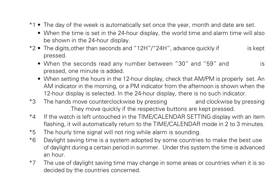 Seiko H023 User Manual | Page 22 / 34