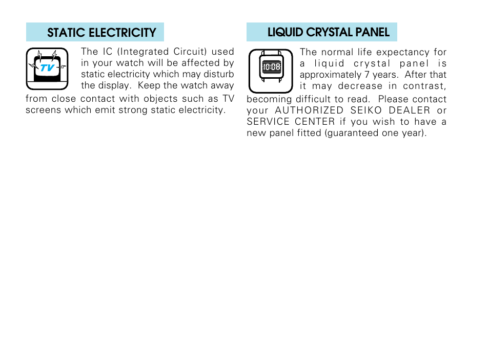Seiko H023 User Manual | Page 31 / 34
